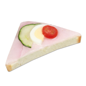 Canape Schinken dreieckig