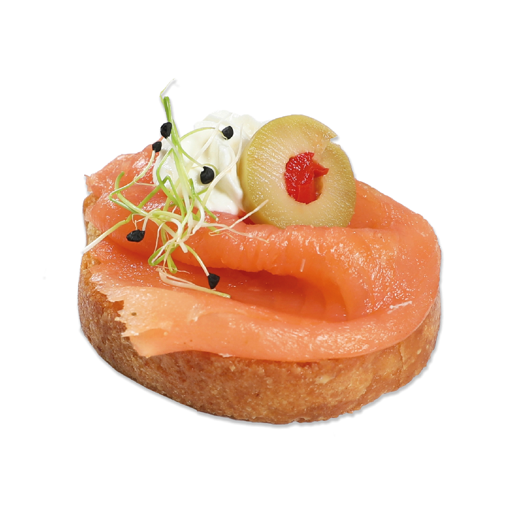 Bruschetta Lachs
