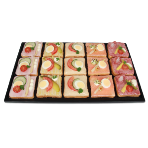 Canape gross Einweg Schieferplatte 15 Stk.