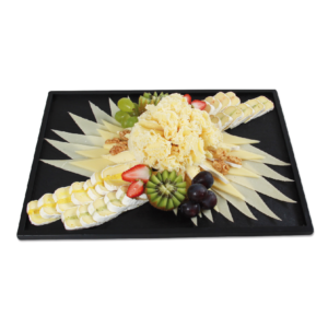 Käseplatte Einweg Schiefer 800 g