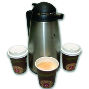 Kaffee Thermoskrug inkl. Kaffeebecher 2dl