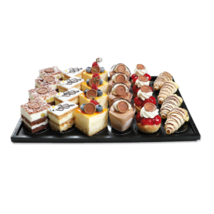 Mini Patisserie Einweg Schieferplatte 20 Stk.