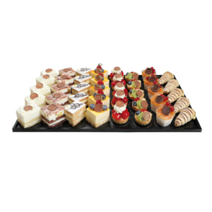 Mini Patisserie Einweg Schieferplatte 28 Stk.