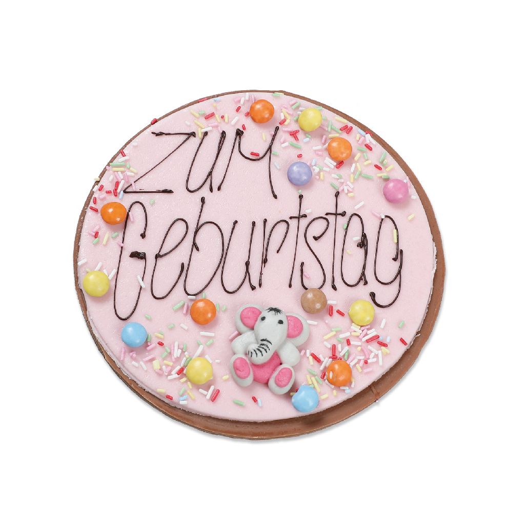 Textschild Kinder verpackt